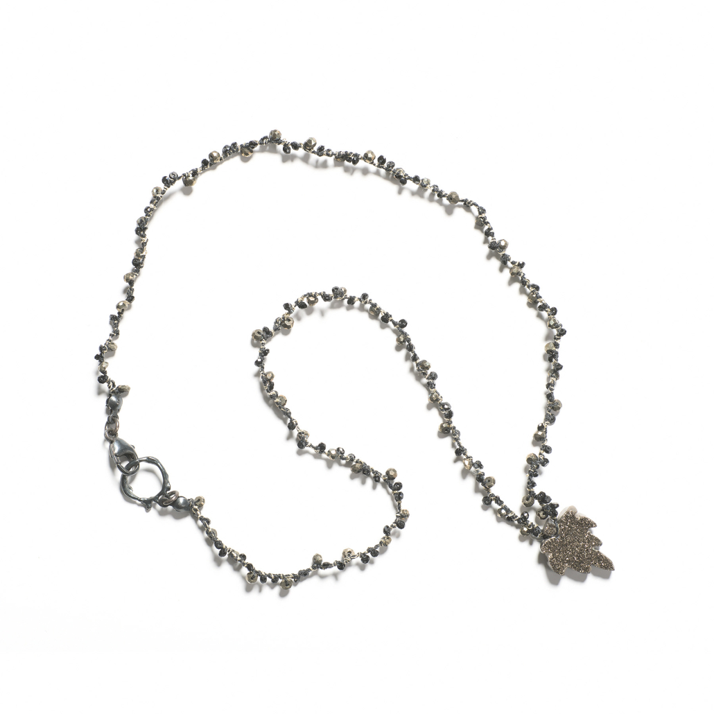 Edelstein Kette Poesie Engelsflügel