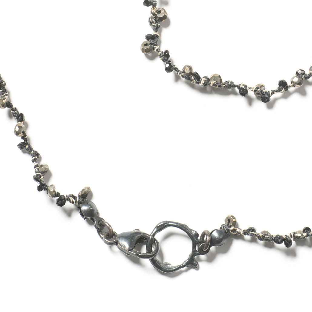 Edelstein Kette Poesie Engelsflügel