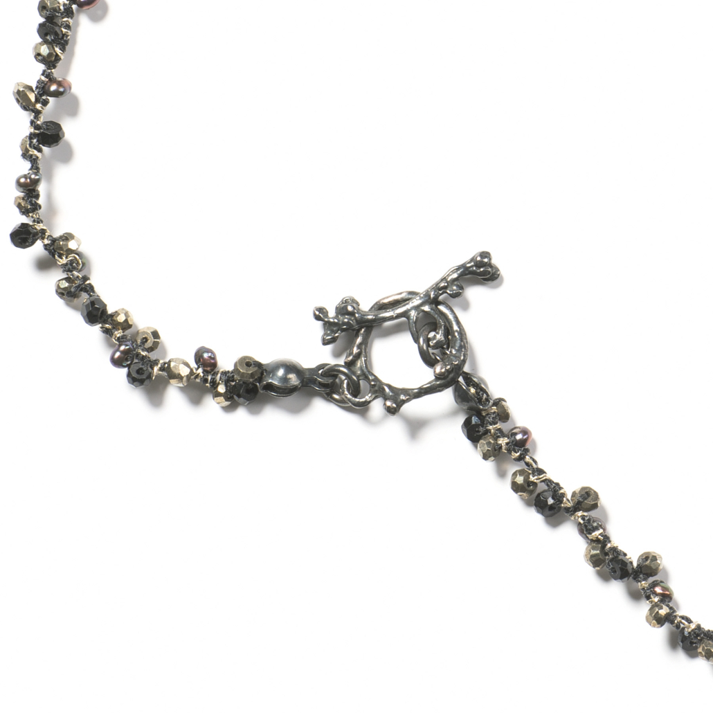 Edelstein Kette Poesie Engelsflügel
