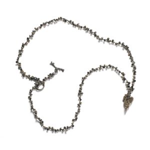 Edelstein Kette Poesie Engelsflügel