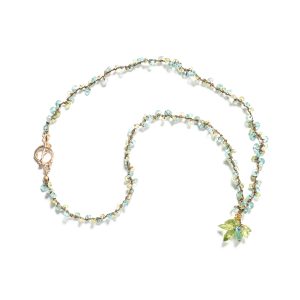 Edelstein Kette Poesie Peridot