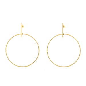 Ohrringe Woop groß Gelbgold