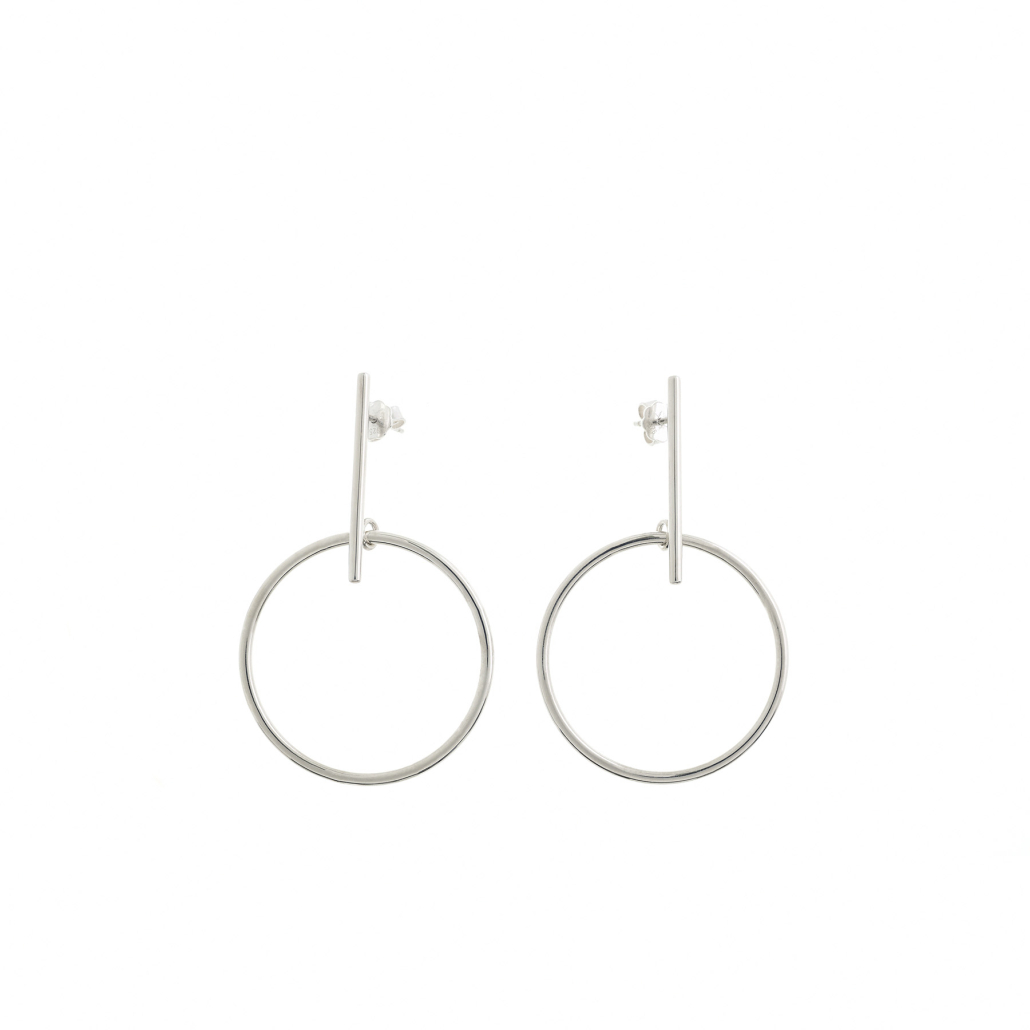 Ohrringe Woop klein Sterling Silber
