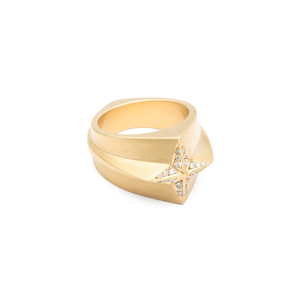 Stern Ring Luminary Gelbgold